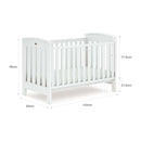 [Display Set] Australia Boori Classic Convertible Baby Cot/ Toddler Cot + FREE Toddler Bed Guard-5