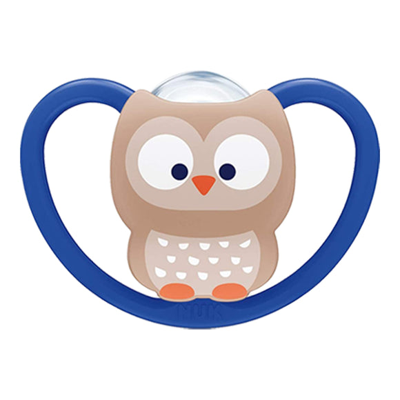 NUK Space Silicone Soother Pacifier (0-6/6-18/18-36 Months)