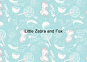 Little Zebra Latex Newborn Contour Pillow