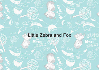 Buy pillow-case-little-zebra-and-fox-with-ears Little Zebra Baby Buddy Pillow