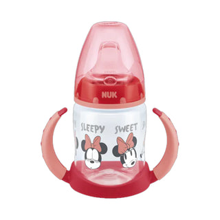 NUK Premium Choice PP 150ml Mickey/ Minnie Mouse Temperature Control Learner Bottle