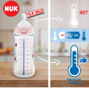 NUK Premium Choice PP 150ml Mickey/ Minnie Mouse Temperature Control Learner Bottle