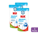 NUK Baby Bottle Cleanser 750ml Refill Packs x3 + Laundry Detergent Refill Packs x4 Bundle (Promo)
