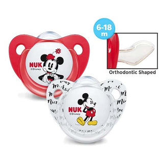 NUK Mickey Silicone Soother 2pcs