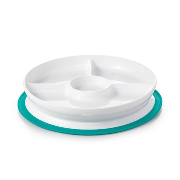 OXO Tot Stick & Stay Divided Plate - 0