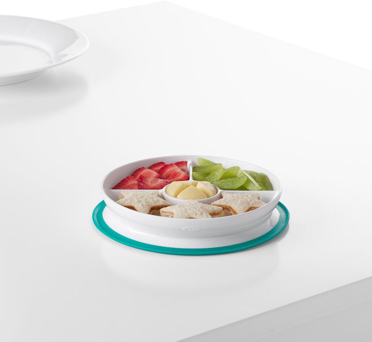 OXO Tot Stick & Stay Divided Plate