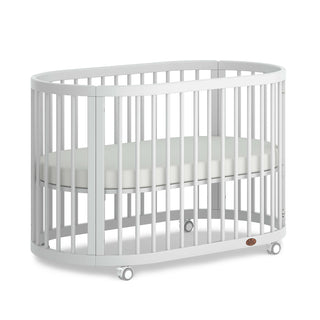 Buy barley Australia Boori Oasis Oval Convertible Cot + FREE SPRING MATTRESS