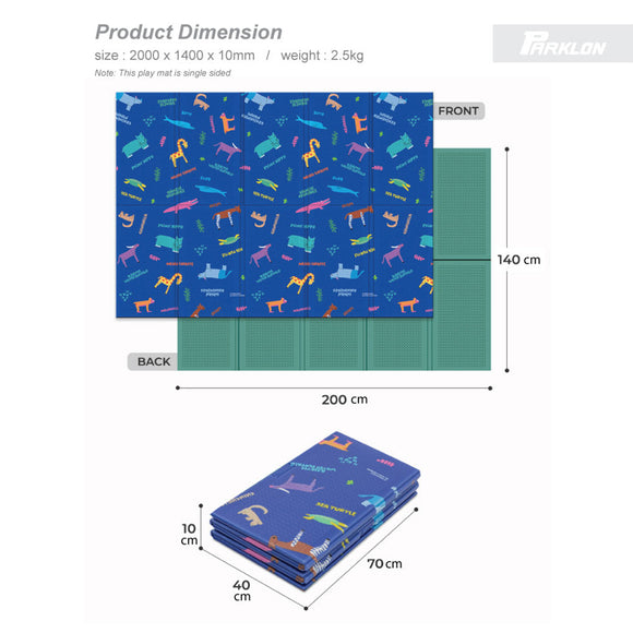Parklon PE Folding Mat Spring Shine