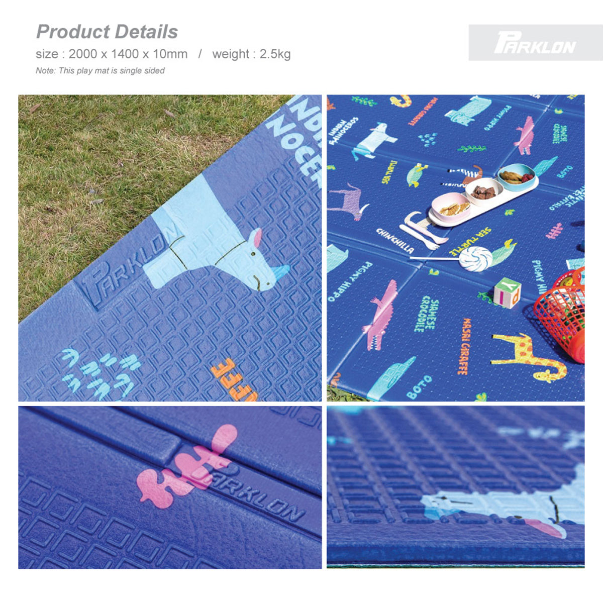 Parklon PE Folding Mat Spring Shine