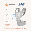Ergobaby Alta Hip Seat Baby Carrier (SoftFlex™ Mesh)-7