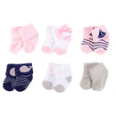 Luvable Friends 6pcs Baby Terry Socks-5