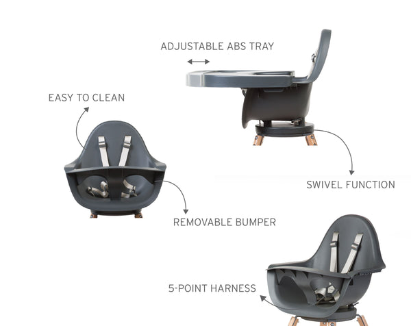 Childhome Evolu One.80° High Chair