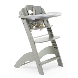 Buy stone-grey Childhome Lambda 3 Baby High Chair + Feeding Tray