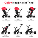 Qplay Nova Niello S700 EVA (6in1 ) Fast Folding Trike (10-36 Months)-3