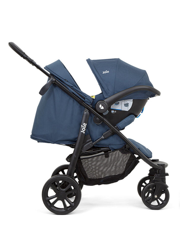 (New Version) Joie Litetrax 4 DLX Baby Stroller FREE Rain Cover (1-Year Warranty)