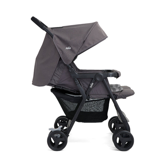 Joie Aire Twin Stroller + Rain Cover (1-Year Warranty)