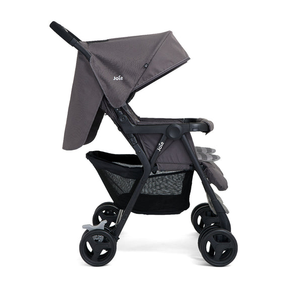 Joie Aire Twin Stroller + Rain Cover (1-Year Warranty)