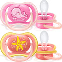 Philips Avent Premium Ultra Air Pacifier Twin Pack (0-6M / 6-18M / 18M+)