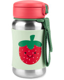 Skip Hop Zoo / Spark Style Stainless Steel Straw Bottle (12oz/350ml)-1