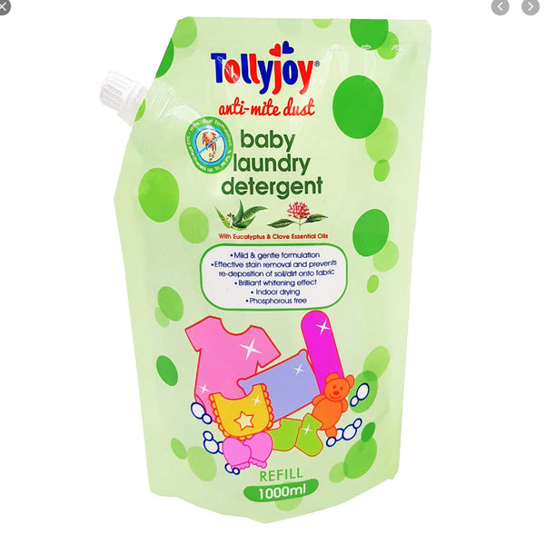 Tollyjoy Anti Mite Dust Baby Laundry Detergent 1000ml (Promo)