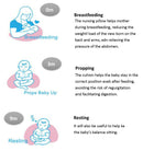 BabyOne Nursing Pillow With Dimple Pillow-7