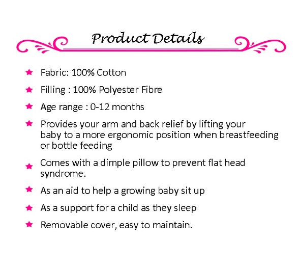 BabyOne Nursing Pillow With Dimple Pillow