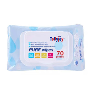 Tollyjoy Unscented Pure Wipes (70pcs x 3) (Promo)