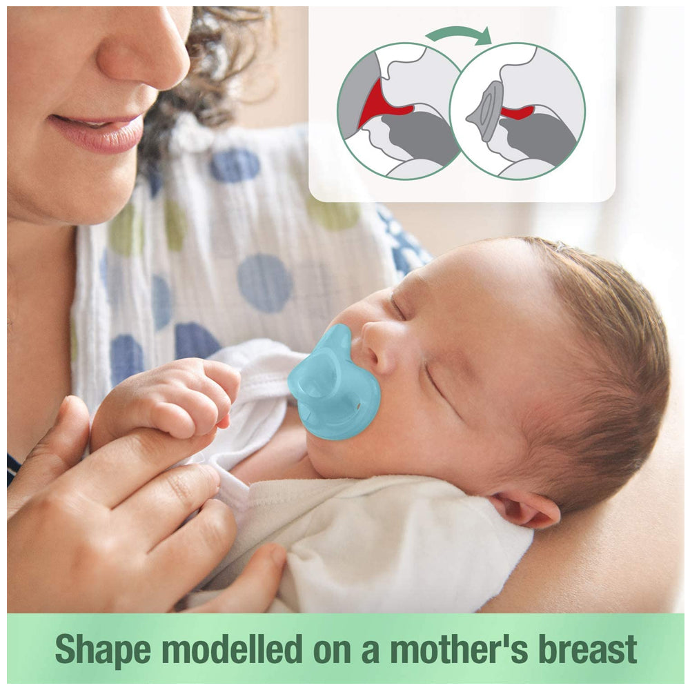 NUK Sensitive Silicone Soother (0-6 months / 6-18 months)
