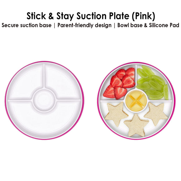 OXO Tot Stick & Stay Divided Plate