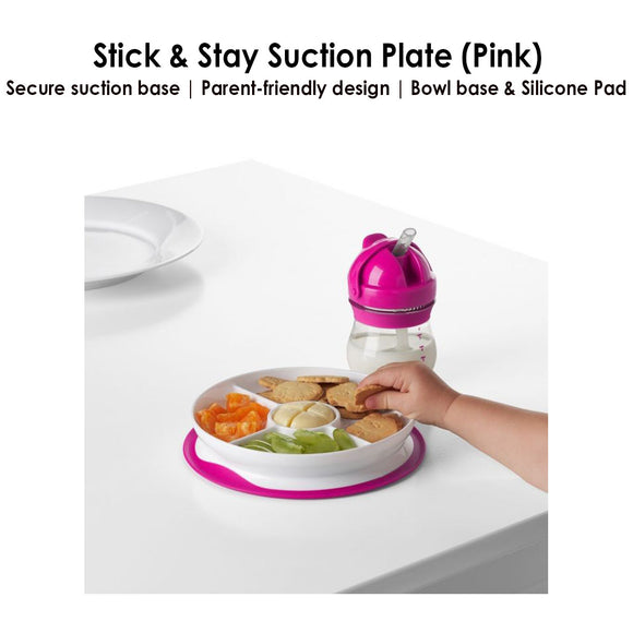 OXO Tot Stick & Stay Divided Plate