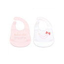 Hudson Baby 2pcs Silicone Bib-2