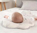 Choc Chick Organic Anti Flat Head Shaping Memory Foam Newborn Baby Pillow Free Case