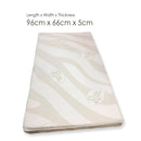 Little Zebra Latex Baby Playpen Mattress With Optional Soft Bamboo Cover-1