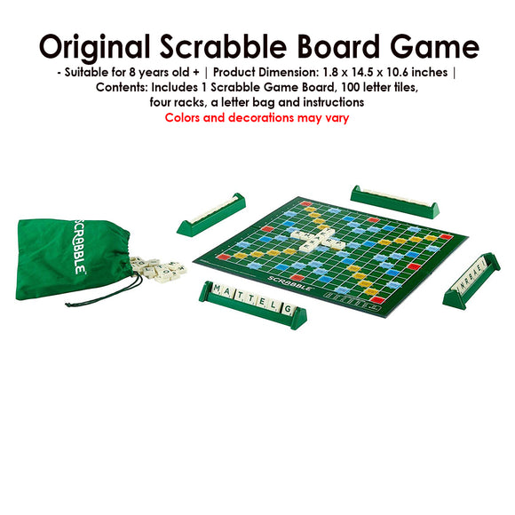 Mattel Original Scrabble Board Game