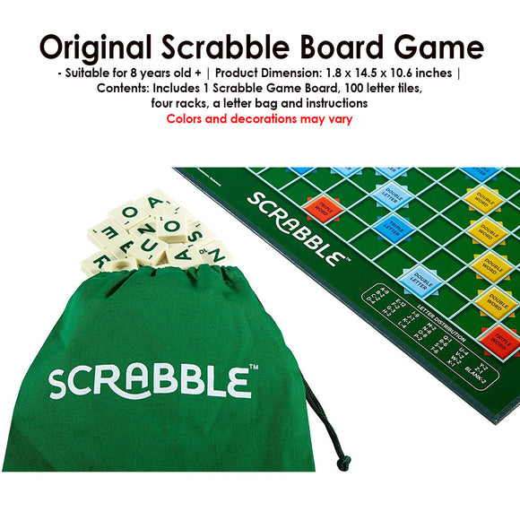Mattel Original Scrabble Board Game