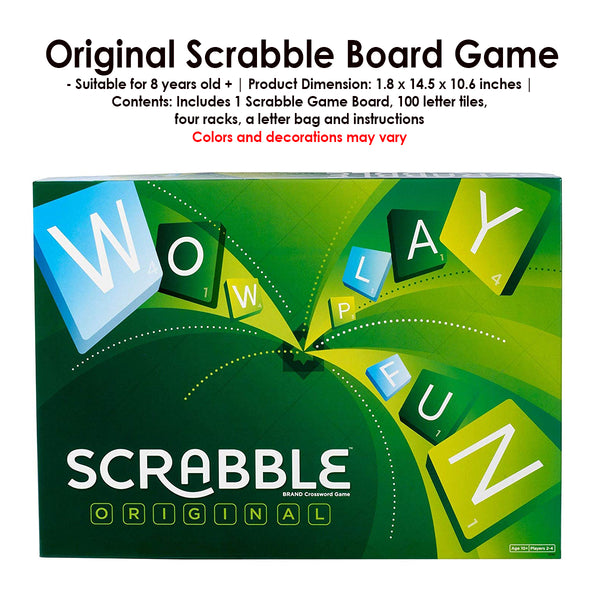 Mattel Original Scrabble Board Game (Promo)