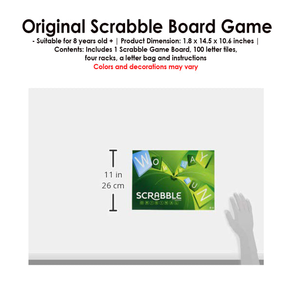 Mattel Original Scrabble Board Game (Promo)