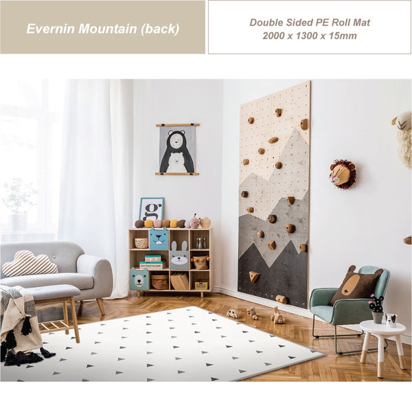 Parklon Double-sided PE Roll Playmat Evernin Mountain (2000 x 1300mm)