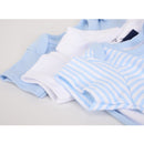 Hudson Baby 3pcs Bodysuit Short Sleeve Set (0-3m/3-6m/6-9m/9-12m)-8