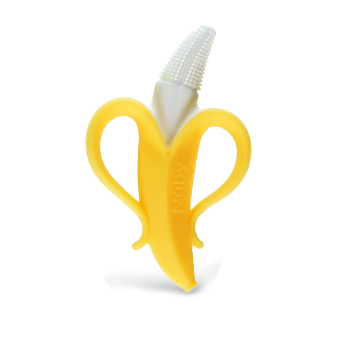 Nuby Verzachtende banaan & Corn Tandpasta, 2 Stuk