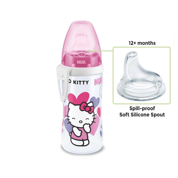 NUK Hello Kitty Limited Edition Active Cup 12+m - 300ml Pink