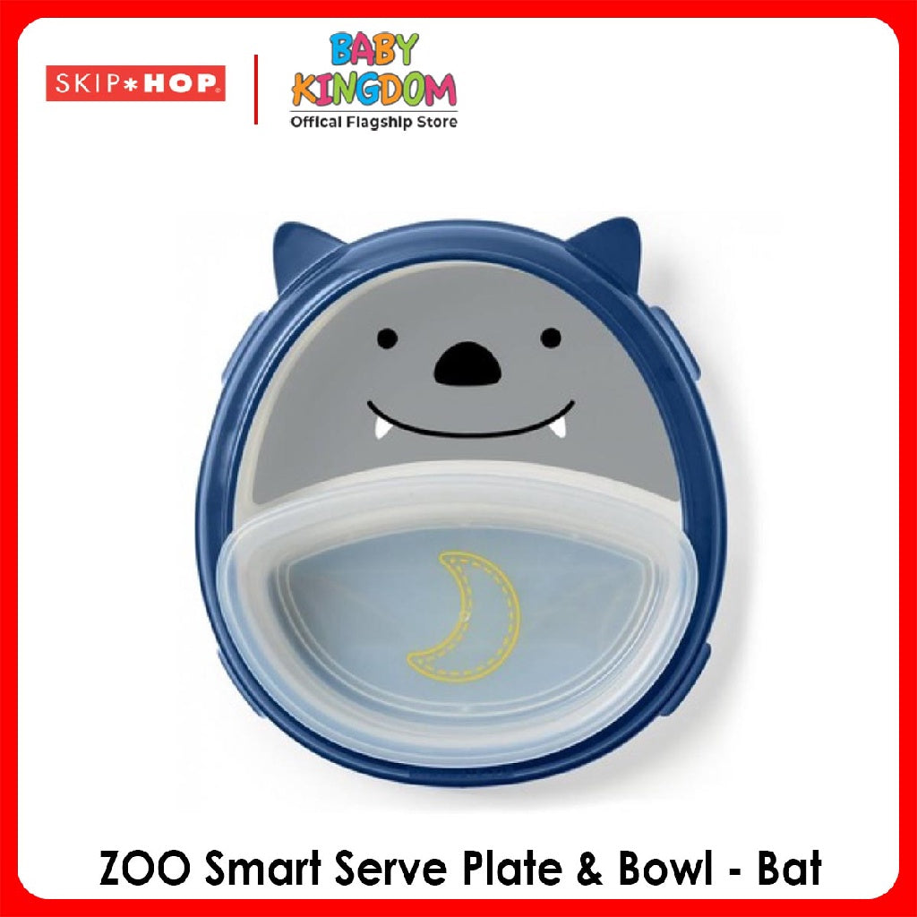 Skip Hop Zoo Smart Serve Plate & Bowl