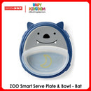Skip Hop Zoo Smart Serve Plate & Bowl-11