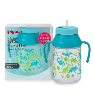 Buy dinosaur Pigeon Straw Bottle Kurutto 330ml