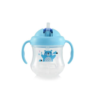 Buy matte-blue Pigeon MagMag Straw Cup Step 3 - 8m+