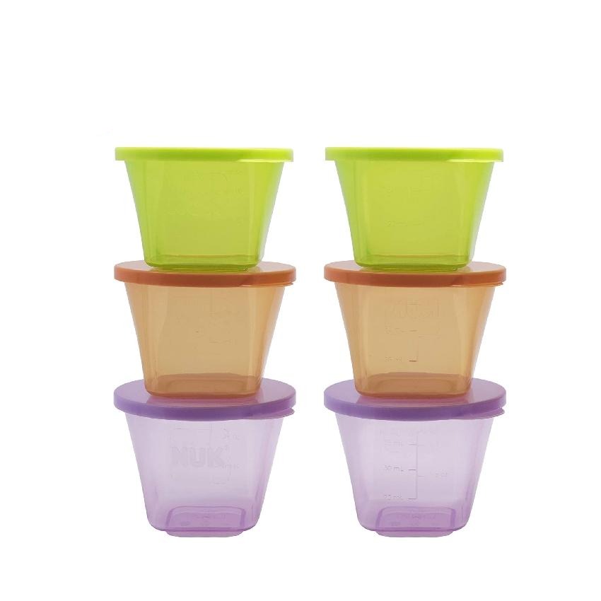 NUK Fresh Foods Stackable 6 Pots - 0