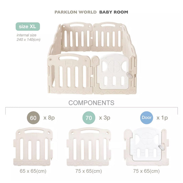 Parklon World Baby Room / Fence (2400 x 1400) (Extra Large)