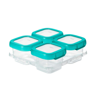 Buy teal OXO Tot Baby Blocks Freezer Storage Containers - 120ml