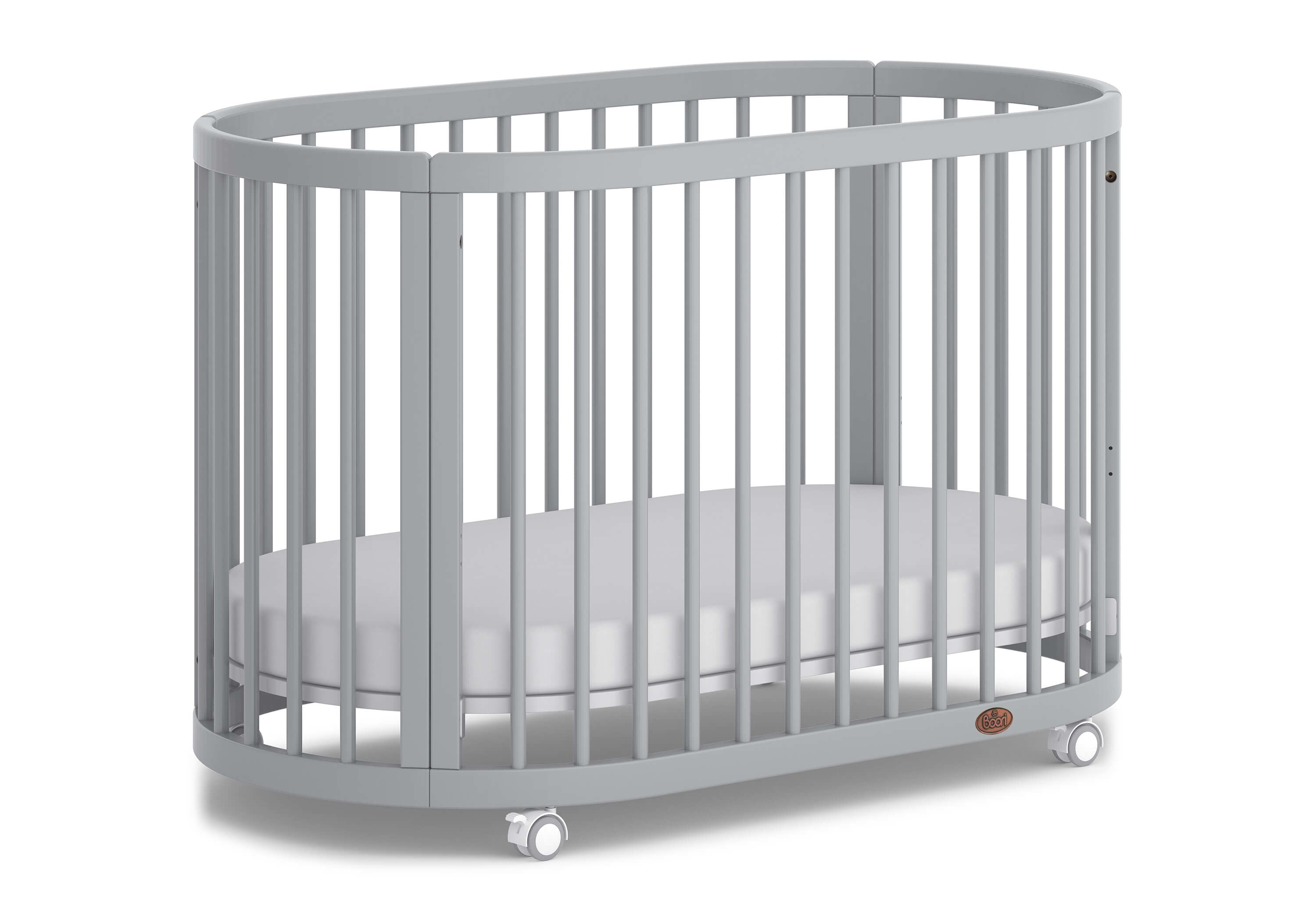 (Pre-order) Australia Boori Oasis Oval Convertible Cot + FREE Pocket Spring Mattress - ETA End Oct