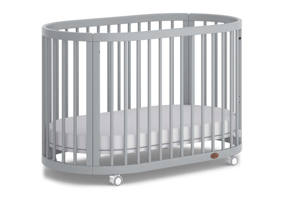 Australia Boori Oasis Oval Convertible Cot + FREE Pocket Spring Mattress
